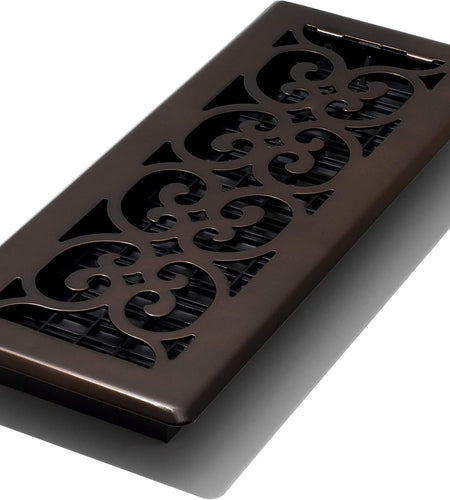 SPH412-RB Floor Register, 4X12, Rubbed Bronze Finish