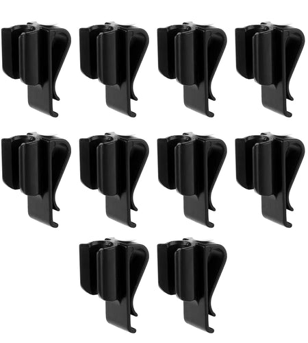 10Pcs Sports Golf Bag Clip on Putter Clamp Holder Club Clip Golf Training Equipment Outdoor Sports Golf Trainer Accessories