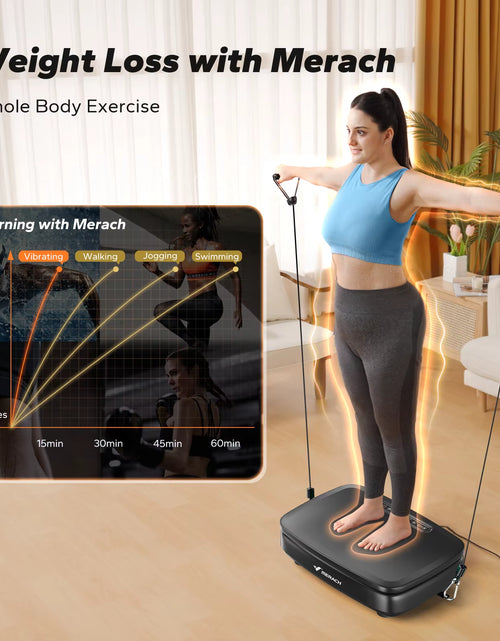 Load image into Gallery viewer, Vibration Plate Exercise Machine Vibration Plate for Lymphatic Drainage Relieve Pain Help Sleep Fat Burning &amp; Weight Loss
