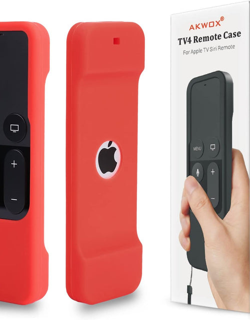 Load image into Gallery viewer, Remote Case for Apple Tv 4Th 5Th Generation,  Apple TV Siri Remote Cover Case with Lanyard (Rose Red) -Not for New Apple 4K TV Series 6Th Gen 2021
