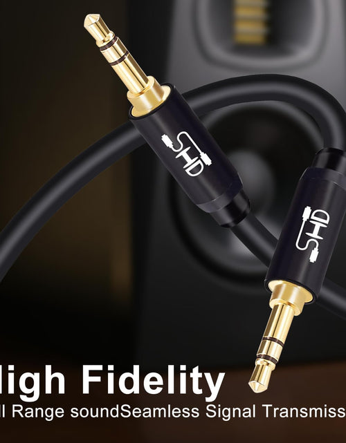 Load image into Gallery viewer, Aux Cable, 3.5Mm Audio Cable Aux for Car Auxiliary Audio Stereo Cable 3.5Mm Cord Premium Sound Dual Shielded with Gold Plated Connectors-10Feet

