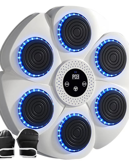 Load image into Gallery viewer, Music Boxing Machine BT Boxing Reaction Wall Mounted Target Type C Charging Boxing Training Punching Equipment for Kids Adults
