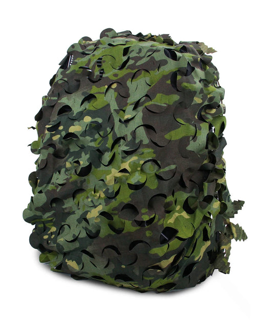 Load image into Gallery viewer, 3D Camo Net Tactical Backpack Cover Laser Cut Camouflage Pack Rucksack Cover Scrim Hunting Bag Accessories CS Wargame
