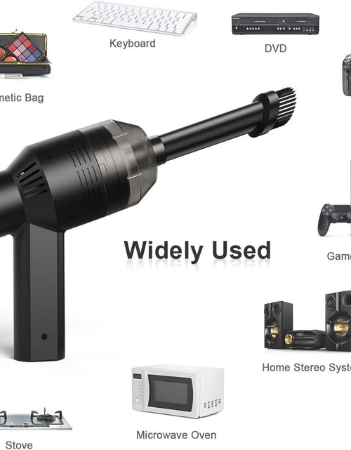 Load image into Gallery viewer, [Upgrade Mini Vacuum Cordless Vacuum Keyboard Cleaner Rechargeable Desk Vacuum for Cleaning Dust,Hair,Crumbs,Eraser Scrap,Cigarette Ash,Laptop,Pet House
