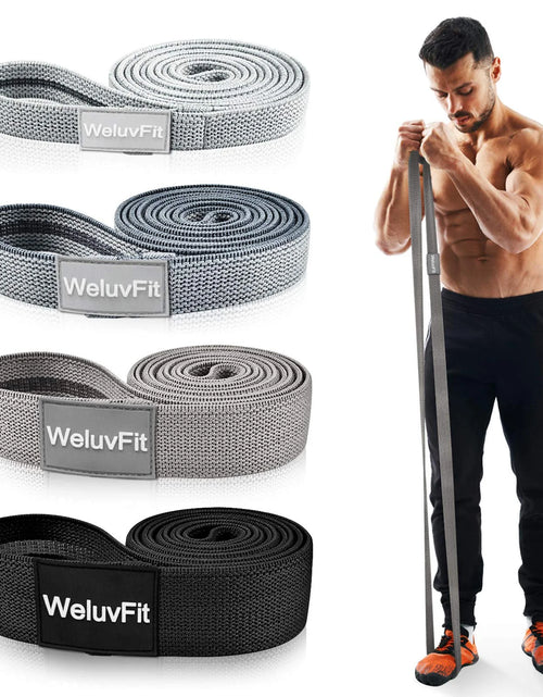 Load image into Gallery viewer, Long Resistance Bands,  Workout Bands Resistance for Women and Men, Fitness Loop Booty Stretch Exercise Bands for Full Body Workout &amp; Weight Training, Pull up Assistance Bands for Home Gym
