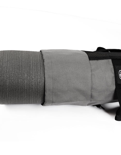 Load image into Gallery viewer, Yoga Bag, Adjustable, Fits Most Yoga Mats, 26" L X 6In Dia, High Quality Polyester, Dark Gray
