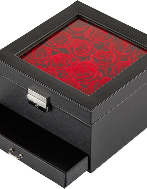 Load image into Gallery viewer, 16-Piece Forever Flowers for Delivery Prime Christmas Gifts for Mom Wife Grandma Preserved Roses That Last a Year Valentines Day Mothers Day Anniversary Birthday (Red)

