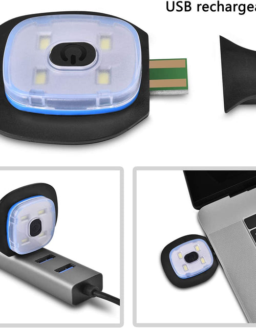 Load image into Gallery viewer, Unisex Beanie Hat with the Light Gifts for Men Dad Father USB Rechargeable Caps
