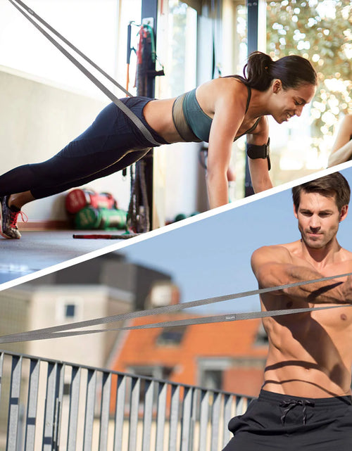 Load image into Gallery viewer, Long Resistance Bands,  Workout Bands Resistance for Women and Men, Fitness Loop Booty Stretch Exercise Bands for Full Body Workout &amp; Weight Training, Pull up Assistance Bands for Home Gym
