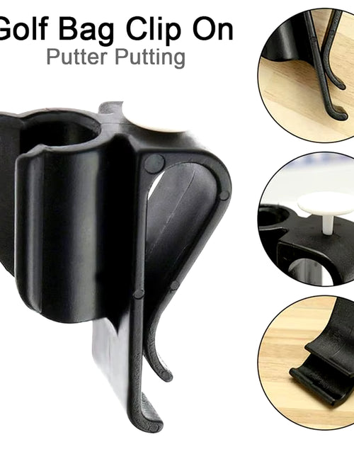 Load image into Gallery viewer, 10Pcs Sports Golf Bag Clip on Putter Clamp Holder Club Clip Golf Training Equipment Outdoor Sports Golf Trainer Accessories
