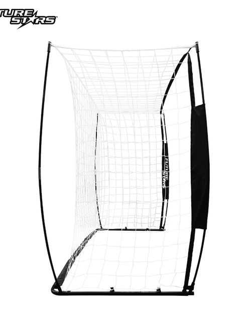 Load image into Gallery viewer, 7Ft Flex Soccer Goal Combo Set - 1 7Ft Flex Net, 4 Targets, 1 Soccer Ball and Pump! Soccer Game in a Box!
