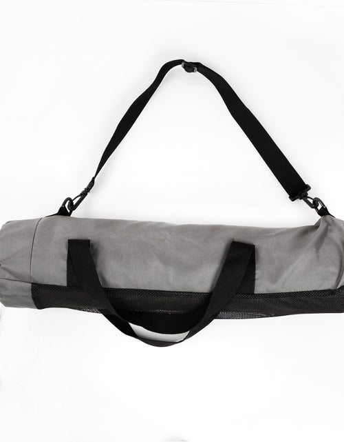 Load image into Gallery viewer, Yoga Bag, Adjustable, Fits Most Yoga Mats, 26" L X 6In Dia, High Quality Polyester, Dark Gray
