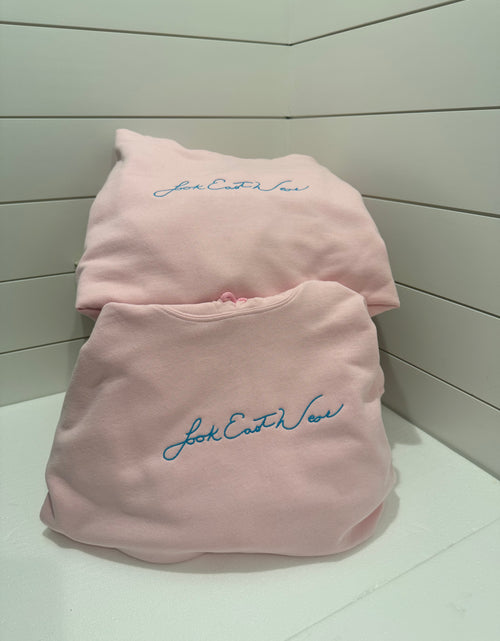 Load image into Gallery viewer, Embroided Hoodies Pink

