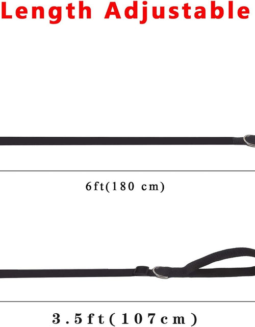 Load image into Gallery viewer, Adjustable Nylon Dog Leash, 6 Foot Long Dog Leashes for Medium Large Dogs
