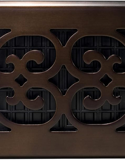 Load image into Gallery viewer, SPH412-RB Floor Register, 4X12, Rubbed Bronze Finish
