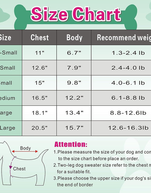 Load image into Gallery viewer, Pet Dog Sweater Warm Dog Pajamas Soft Cat Sweater Puppy Clothes Small Dogs Sweater Winter Doggie Sweatshirt
