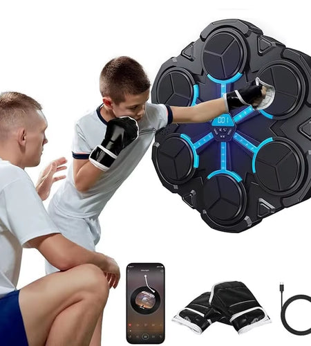 Intelligent Bluetooth Music Boxing Machine Boxing Training Punching Equipment Smart Boxing Simulator for Childrenhome Practice