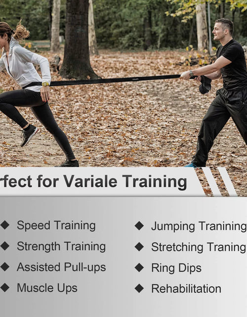 Load image into Gallery viewer, Long Resistance Bands,  Workout Bands Resistance for Women and Men, Fitness Loop Booty Stretch Exercise Bands for Full Body Workout &amp; Weight Training, Pull up Assistance Bands for Home Gym
