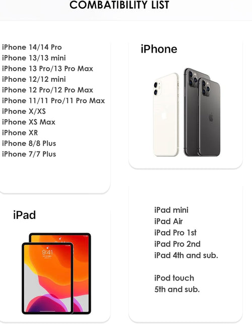 Load image into Gallery viewer, Lightning Headphones Earphones Earbuds Compatible Iphone 13 12 11 Pro Max Iphone X XS Max XR Iphone 8 plus Iphone 7 plus Mfi Certified with Microphone Controller Sweetflow Black
