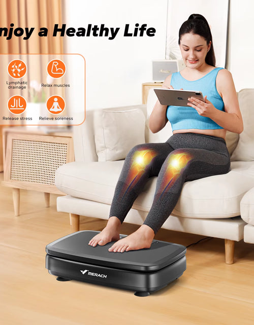 Load image into Gallery viewer, Vibration Plate Exercise Machine Vibration Plate for Lymphatic Drainage Relieve Pain Help Sleep Fat Burning &amp; Weight Loss
