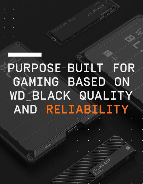 Load image into Gallery viewer, WD_BLACK 4TB P10 Game Drive for Xbox - Portable External Hard Drive HDD with 1-Month Xbox Game Pass - WDBA5G0040BBK-WESN
