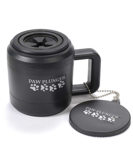 – the Muddy Paw Cleaner for Dogs – Saves Carpet, Furniture, Bedding and Cars from Dirty Paw Prints – Use This Dog Paw Cleaner after Walks – Soft Bristles, Convenient Cup Handle