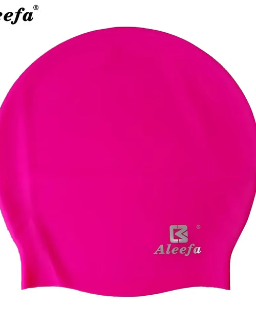 Load image into Gallery viewer, Extra Large Swim Cap for Women Long Hair Braids Dreadlocks, Silicone Bathing Swimming Caps,Weaves, Curls &amp; Afros, Waterproof
