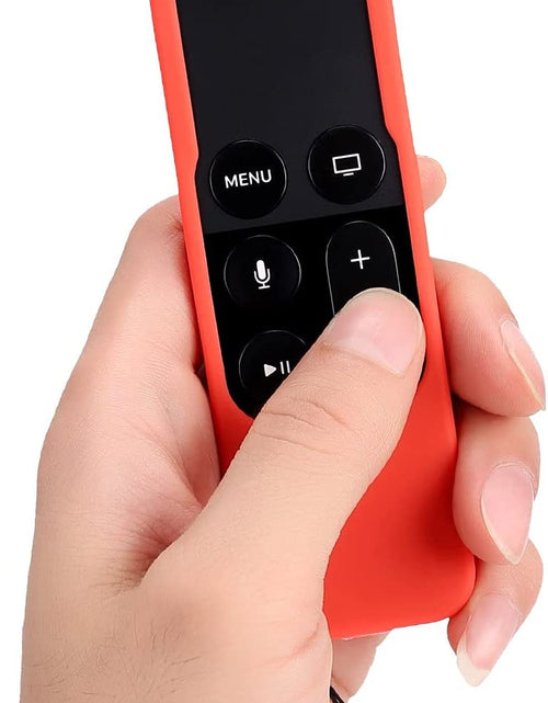 Load image into Gallery viewer, Remote Case for Apple Tv 4Th 5Th Generation,  Apple TV Siri Remote Cover Case with Lanyard (Rose Red) -Not for New Apple 4K TV Series 6Th Gen 2021
