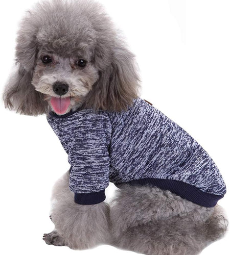 Pet Dog Sweater Warm Dog Pajamas Soft Cat Sweater Puppy Clothes Small Dogs Sweater Winter Doggie Sweatshirt