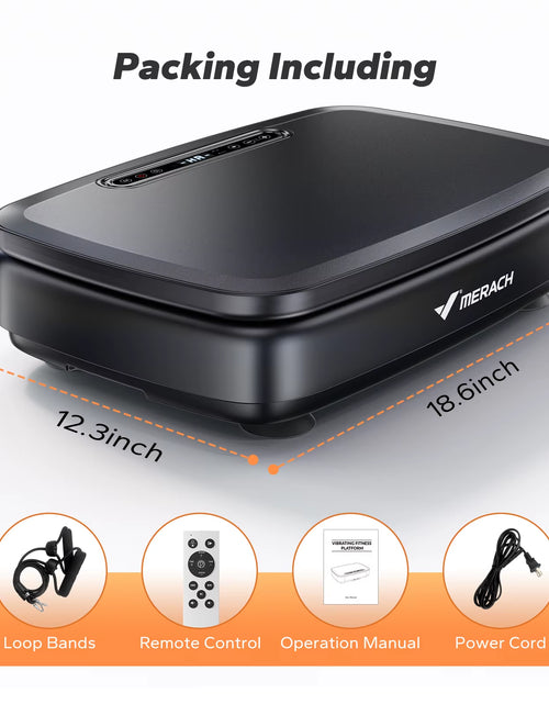 Load image into Gallery viewer, Vibration Plate Exercise Machine Vibration Plate for Lymphatic Drainage Relieve Pain Help Sleep Fat Burning &amp; Weight Loss
