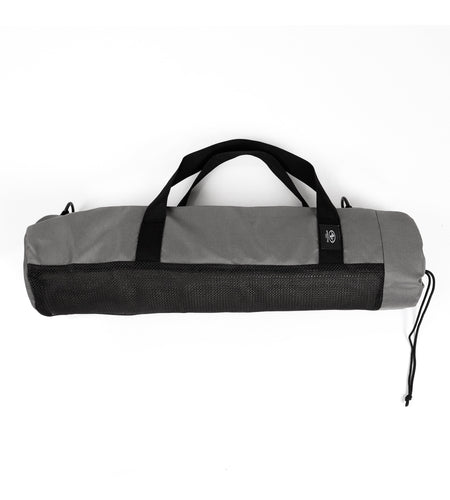 Yoga Bag, Adjustable, Fits Most Yoga Mats, 26" L X 6In Dia, High Quality Polyester, Dark Gray