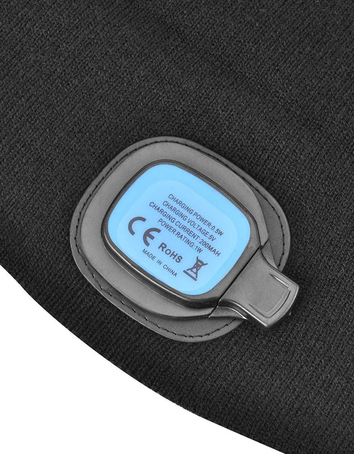 Load image into Gallery viewer, Unisex Beanie Hat with the Light Gifts for Men Dad Father USB Rechargeable Caps
